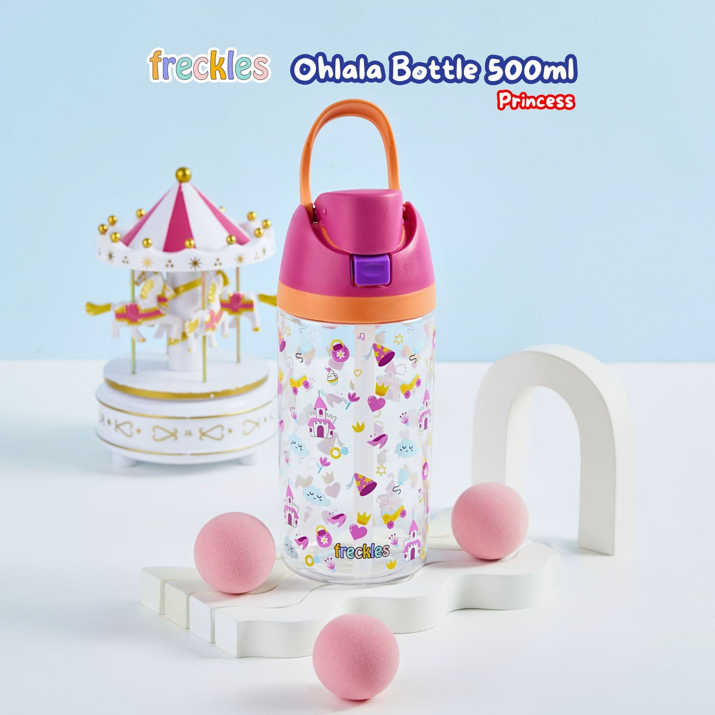 Freckles Ohlala 500ml Water Bottle
