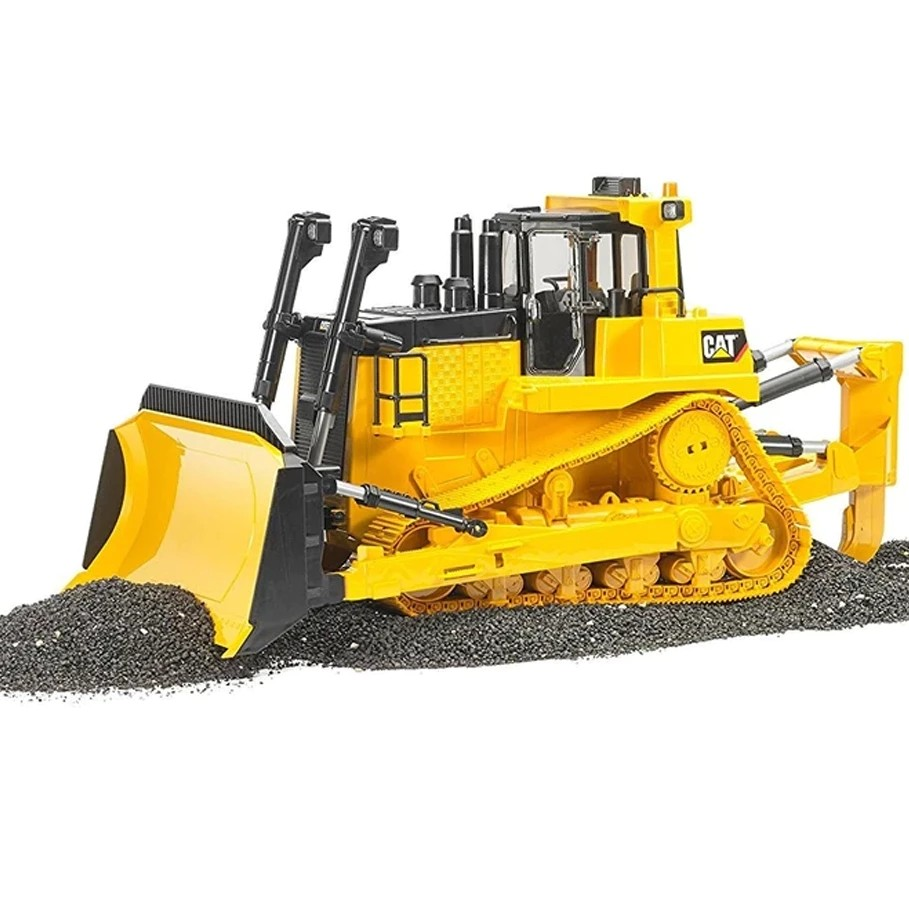 Bruder 2452 Truck CAT Large Track Type Tractor - Mainan Miniatur Truk Pengeruk Aspal