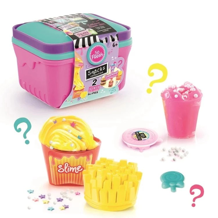 Canal Toys Slimelicious Mini Market Baskets - Mainan Surprise Slime dengan Keranjang