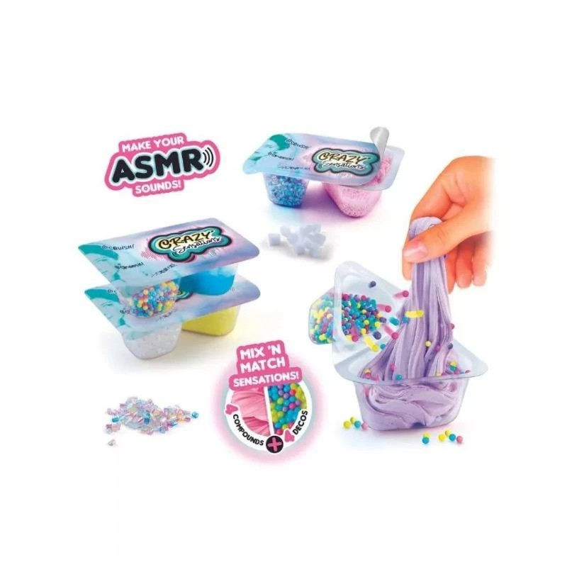Craze Sensations Satisfying Compounds - ASMR Mainan Slime DIY