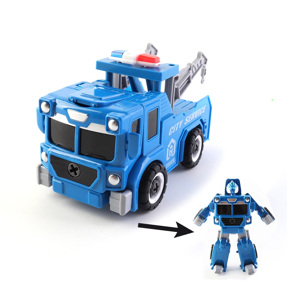 Okiedog Diy Robo Truck 3in1 - Mainan Robot Truk Anak