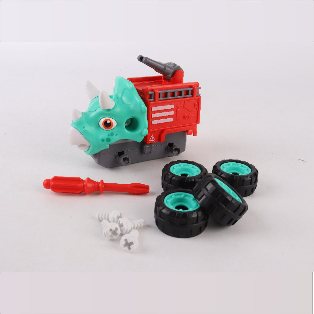 Okiedog Mini DIY Dino Truck - Mainan Bongkar Pasang Edukasi Anak