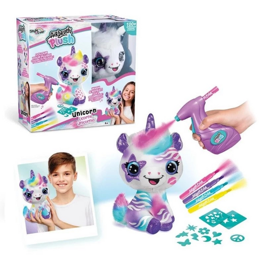 Canal Toys Airbrush Plush Unicorn - Mainan Mewarnai Boneka