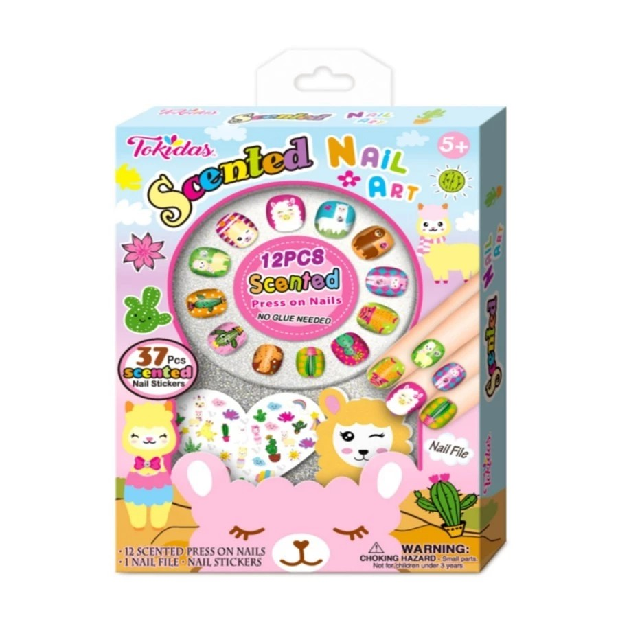Tokidas Nail Art Collection - Mainan Aksesoris Kuku Palsu Anak