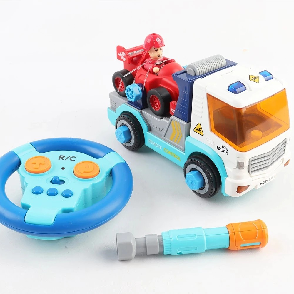 Okiedog DIY RC City Series - Mainan Edukasi Anak Bongkar Pasang