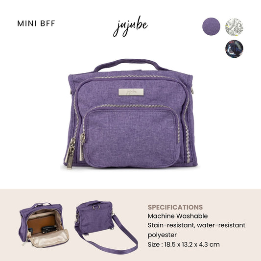 Jujube Mini B.F.F - Tas Fashion Popok Perlengkapan Bayi Multifungsi
