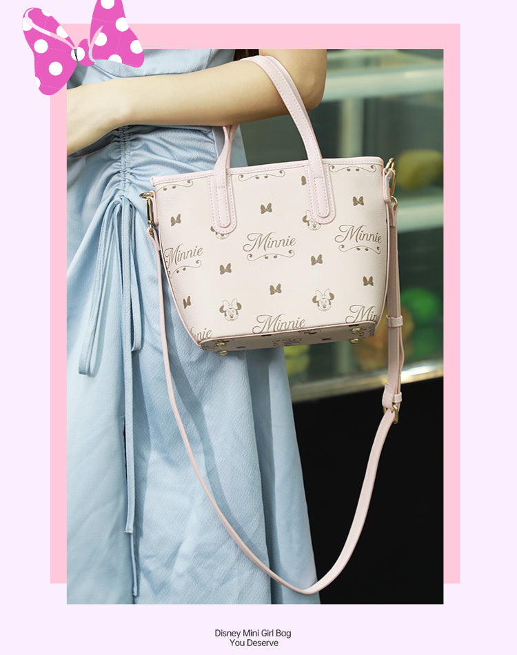 Mesuca Minnie Mini Tote Bag - Tas Selempang Disney Premium