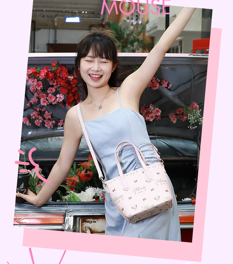 Mesuca Minnie Mini Tote Bag - Tas Selempang Disney Premium