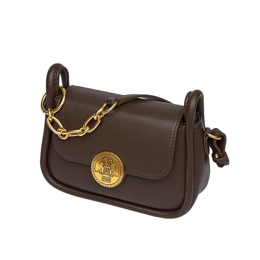 Mesuca Disney Minnie Shoulder Bags Dark Brown - Tas Selempang Disney Premium