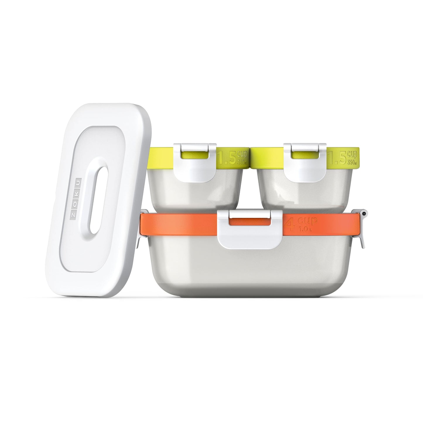 Zoku Neat Stack - Tempat Bekal, Tempat Makanan Sisa, Tempat Makanan Instant