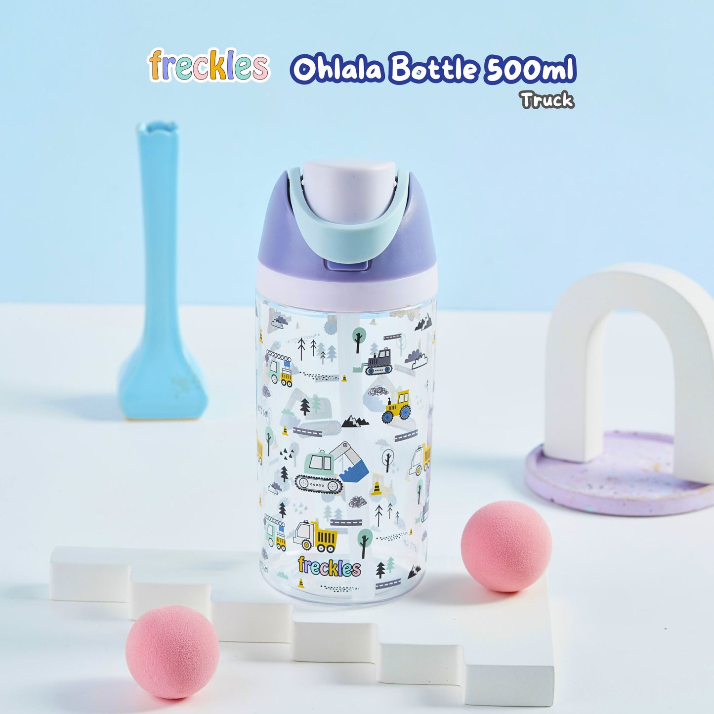 Freckles Ohlala 500ml Water Bottle