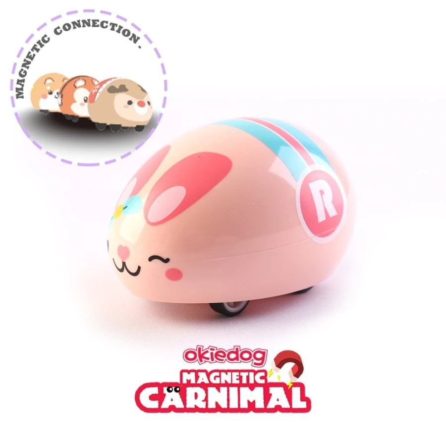 Okiedog Magnetic Carnimal - Mainan Magnet Edukasi Anak