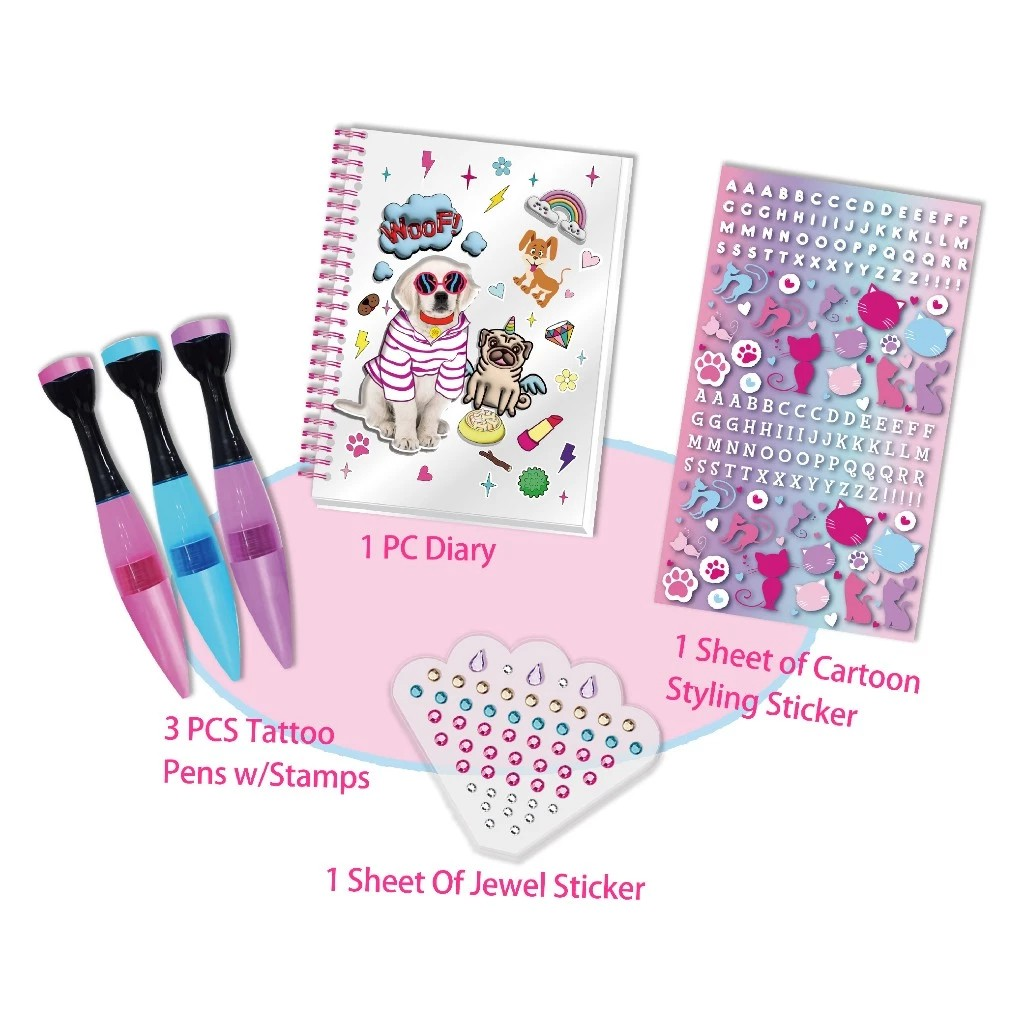 Tokidas Notebook Secret Journal Set (Medium Size) - Buku Catatan Aesthetic Diary/Buku Tulis Sekolah Anak