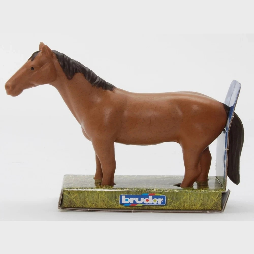 Bruder 2352 Horse Brown - Mainan Miniatur Hewan Kuda
