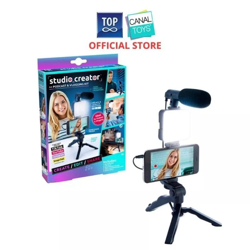 Canal Toys Studio Creator Vlogging Kit - Mainan Alat NgeVlog Anak