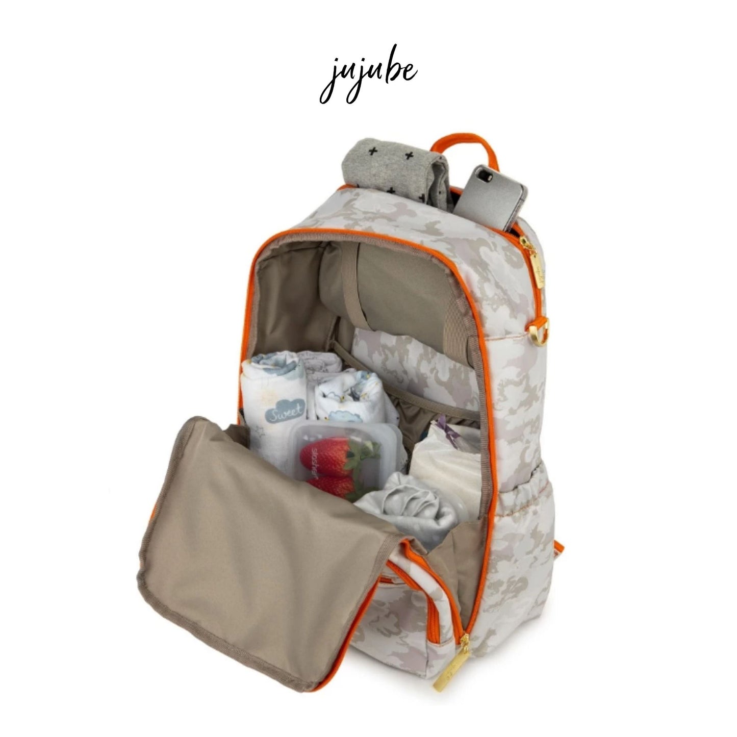 Jujube Zealous Diaper Bag - Tas Popok Ransel Perlengkapan Bayi Multifungsi