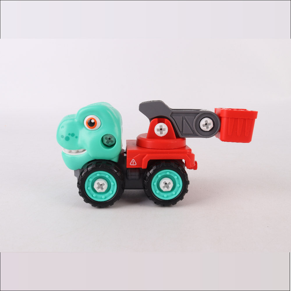 Okiedog Mini DIY Dino Truck - Mainan Bongkar Pasang Edukasi Anak