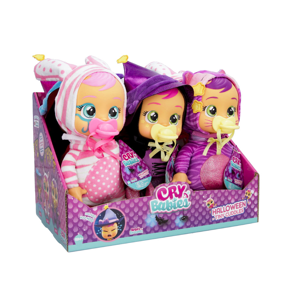 IMC Cry Babies Tiny Cuddle Halloween - Mainan Boneka Bayi Menangis