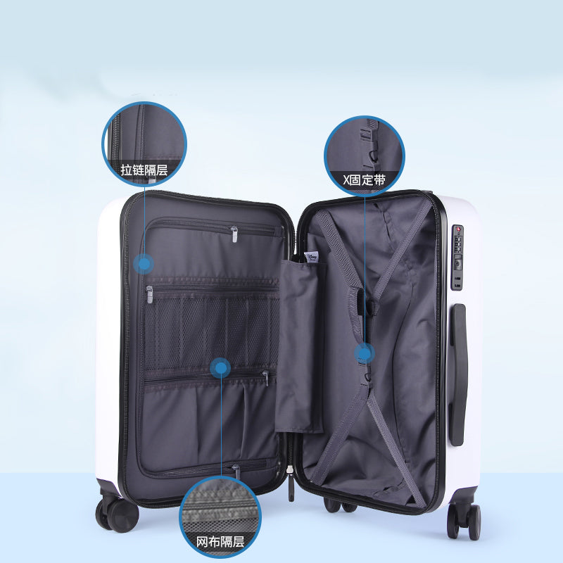 Mesuca Donald Duck Traveling Suitcase 20" - Koper Travel Disney Premium Tahan Banting