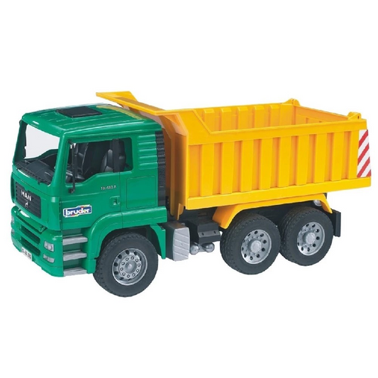 Bruder 2765 MAN TGA Tip Up - Mainan Miniatur Truk Pengangkut Pasir