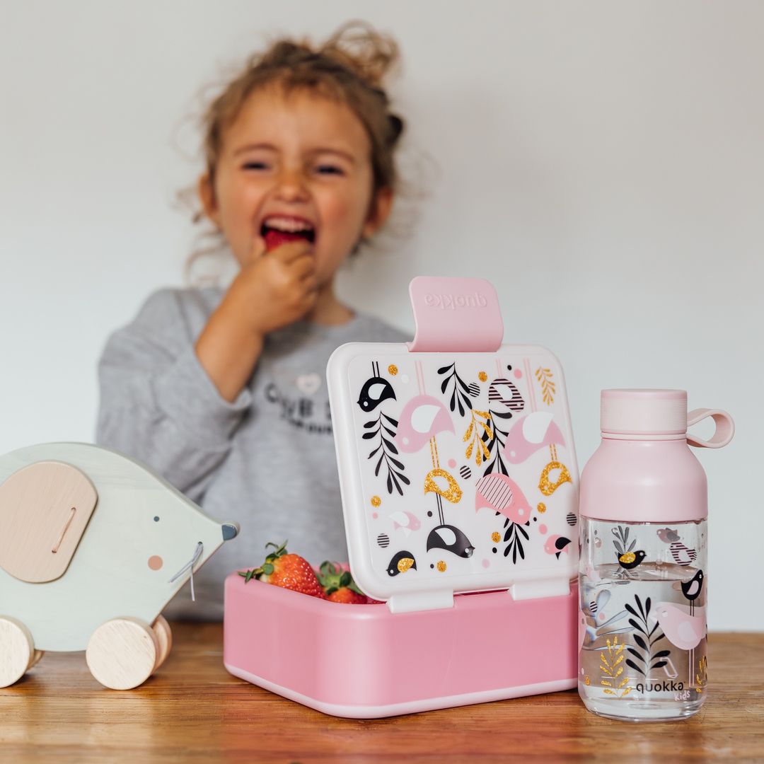 Bundling Set Quokka Sandwich Box & Quokka Ecozen Bottle Ice With Strap 430ml - Tempat Makan - Botol Minum Anak