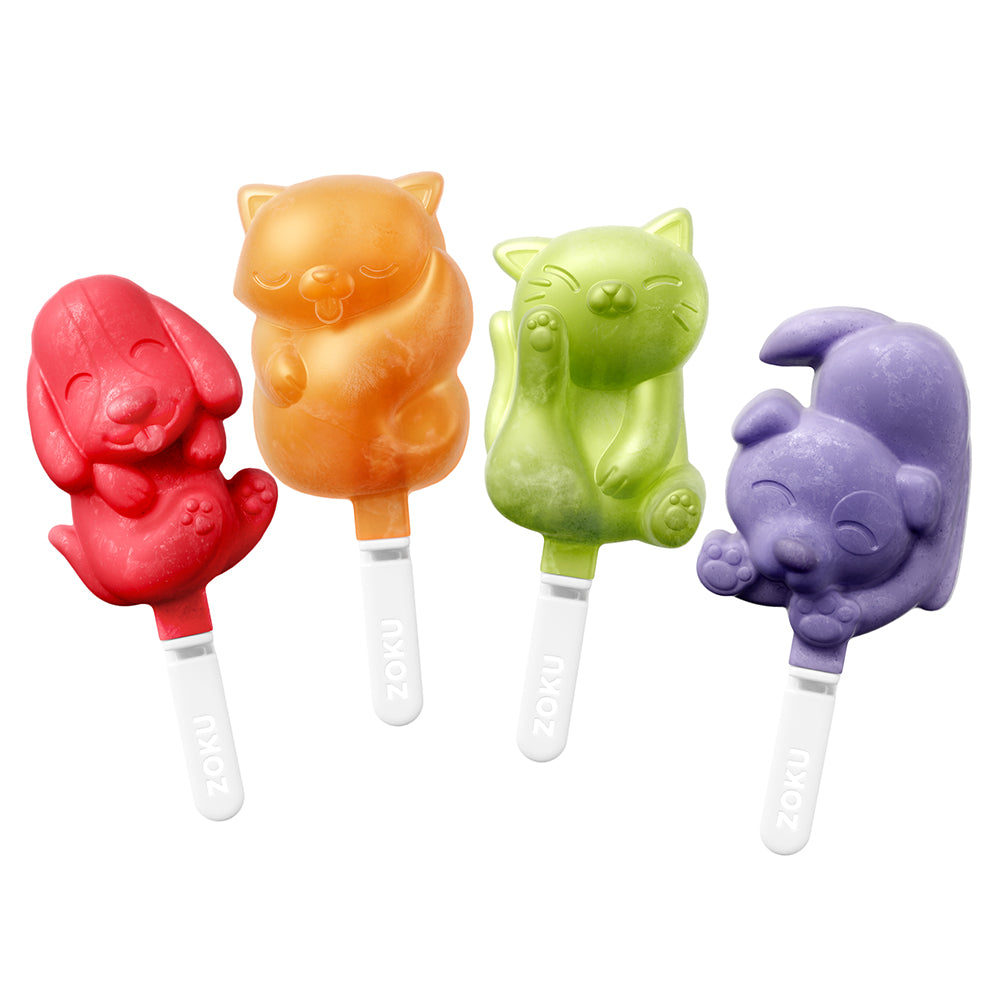 Zoku Ice Pop Mold - Cetakan Es Krim Karakter / Cetakan Es Krim Bentuk Flamingo / Cetakan Es Krim Silicon