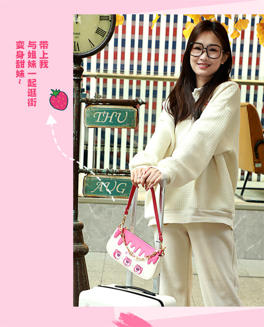 Disney Lotso with Chain Shoulder - Tas Selempang Disney Premium