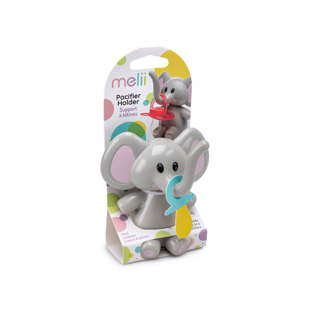 Melii Baby Elephant Pacifier Holder tempat simpan empeng
