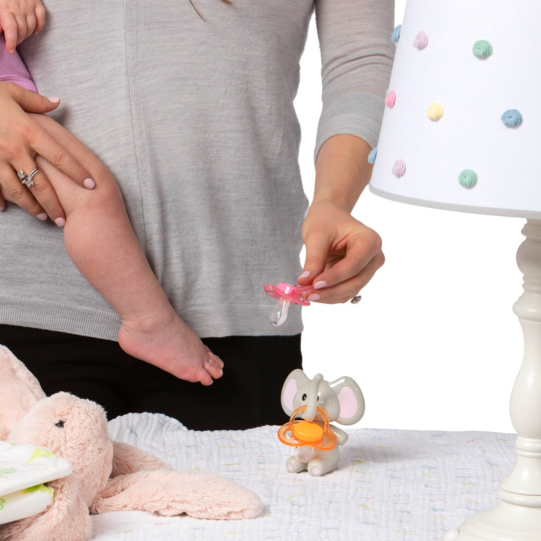 Melii Baby Elephant Pacifier Holder tempat simpan empeng