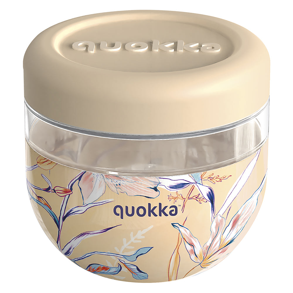 Quokka Ms Food Jar With Silicone Cover Bubble 770ml - Mangkuk Snack Anak