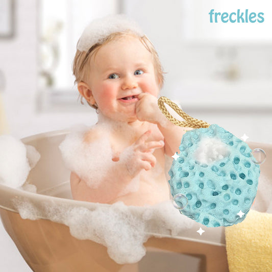 Freckles Natural Baby Bath Sponge