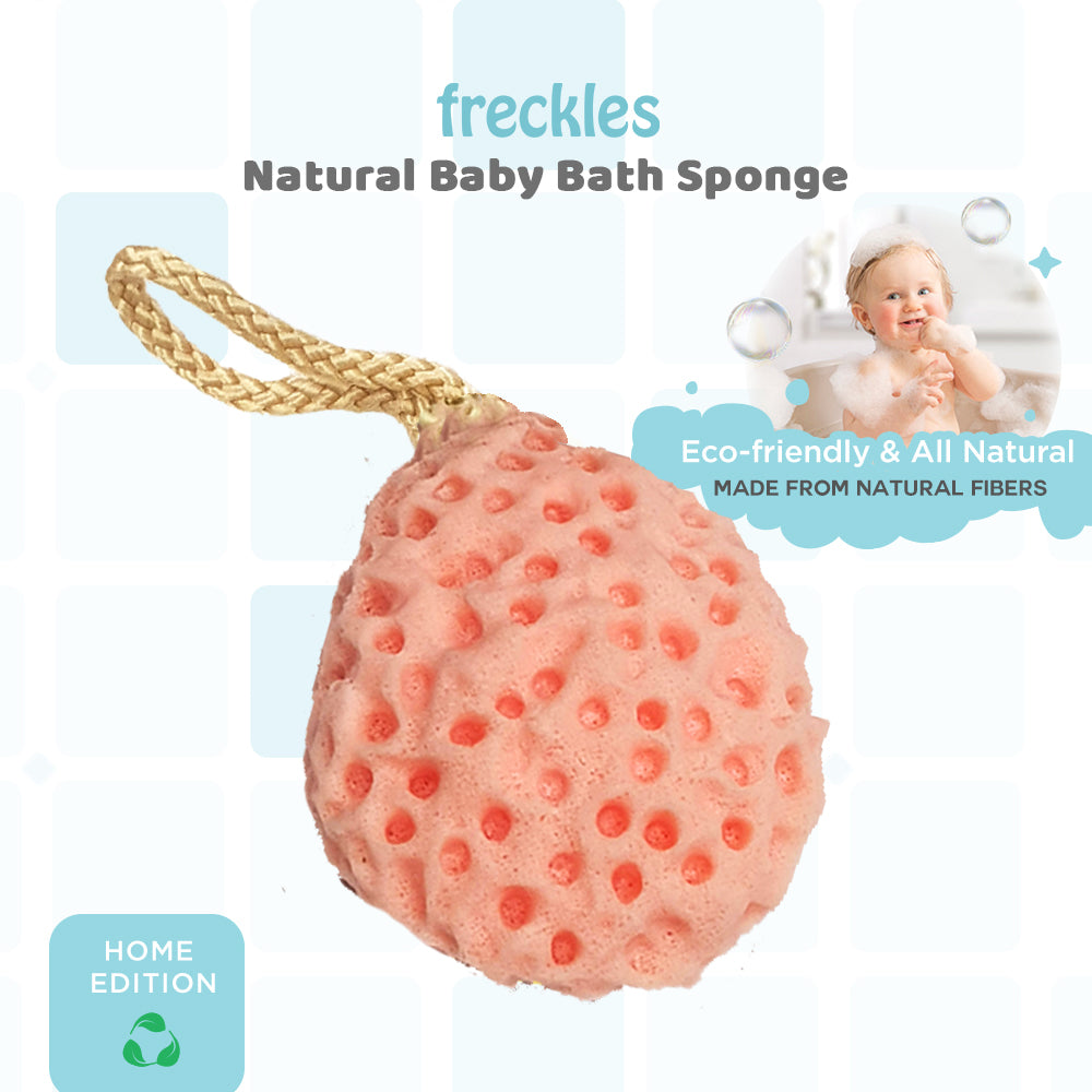 Freckles Natural Baby Bath Sponge
