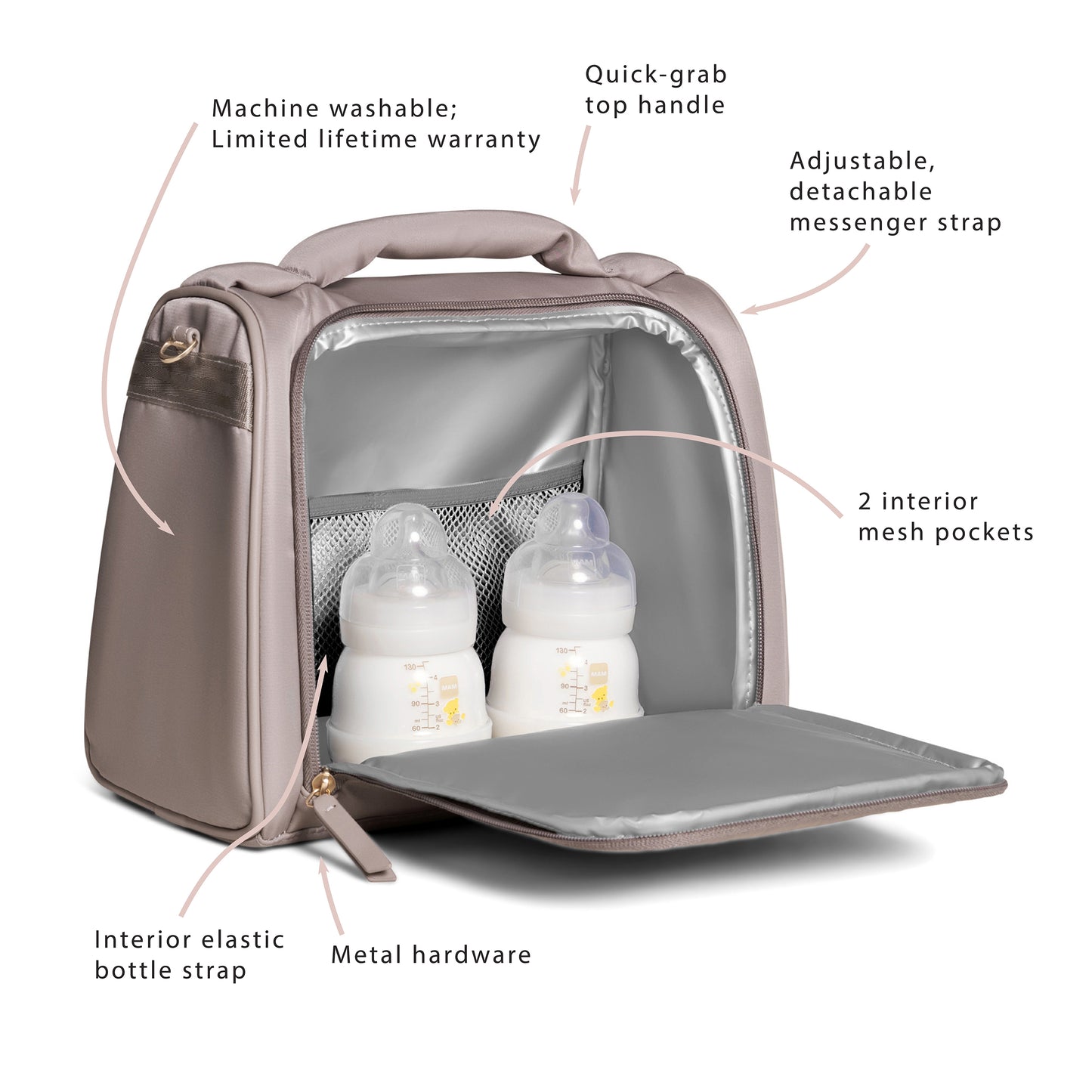 Jujube Insulated Bottle Bag - Cooler Bag - Tas ASI