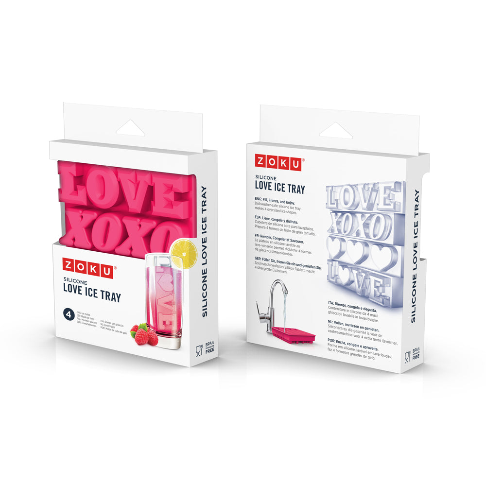 Zoku Ice Tray - Cetakan Es Batu Unik / Cetakan Es Batu Silicon / Cetakan Es Batu Minuman / Cetakan Es Batu Pesta