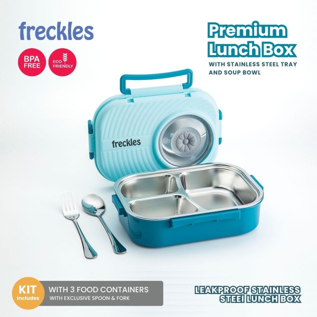 Freckles Stainless Steel Lunch Box