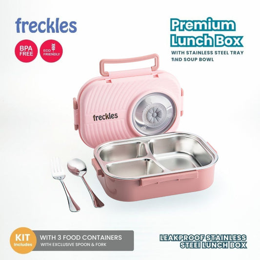 Freckles Stainless Steel Lunch Box