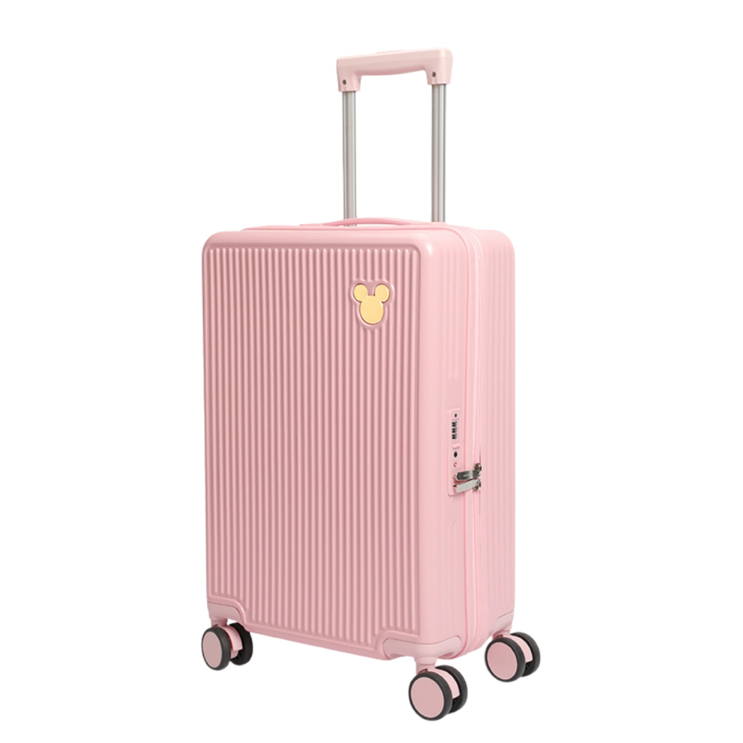 Mesuca Disney Mickey Pink Family Suitcase - Koper Disney Tahan Banting Premium