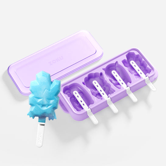 Zoku Ice Pop Mold - Cetakan Es Krim Karakter / Cetakan Es Krim Bentuk Flamingo / Cetakan Es Krim Silicon