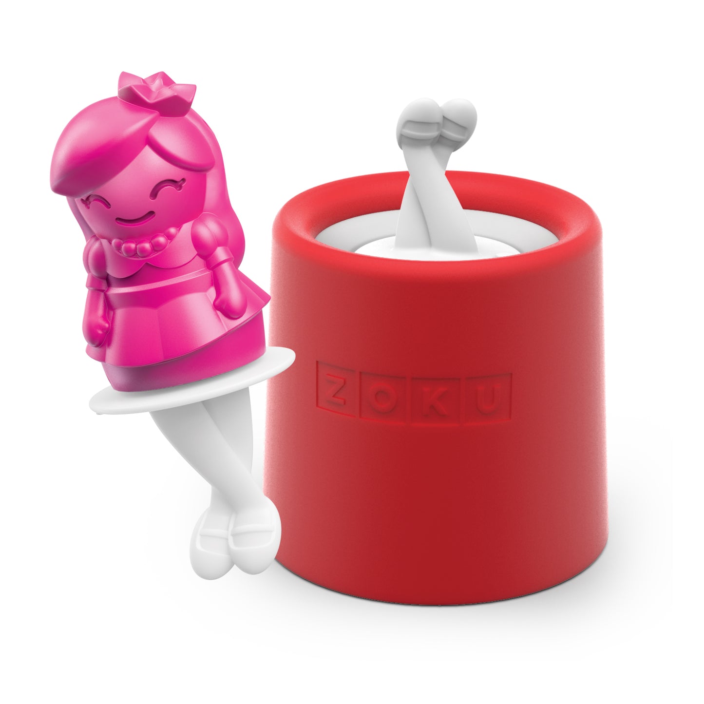 Zoku Ice Pop Mold - Cetakan Es Krim Karakter, Cetakan Es Krim Bentuk Burung, Cetakan Es Krim Silicon