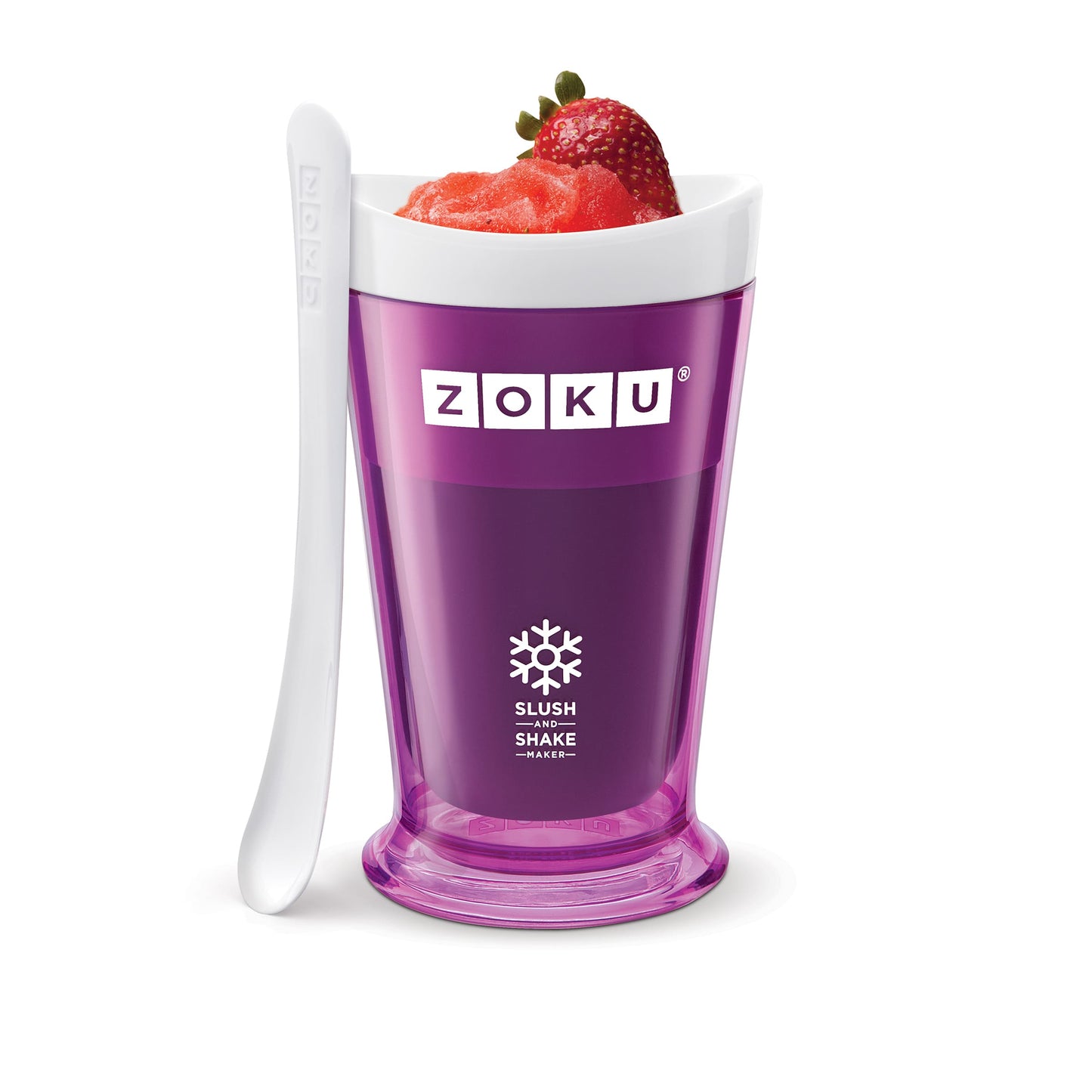 Zoku Slush/Shake Maker - Alat Pembuat Es Krim Instant, Alat Pembuat Es Serut Instant