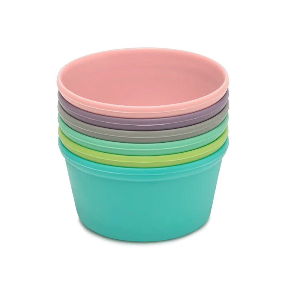 Melii Baby Rainbow Silicone Food Cups wadah silikon