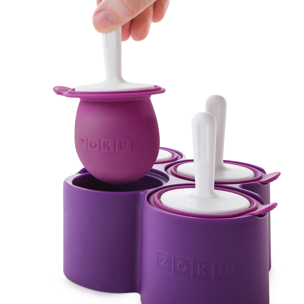 Zoku Round Pop Molds - Cetakan Es Krim Bulat, Cetakan Es Krim Silicon