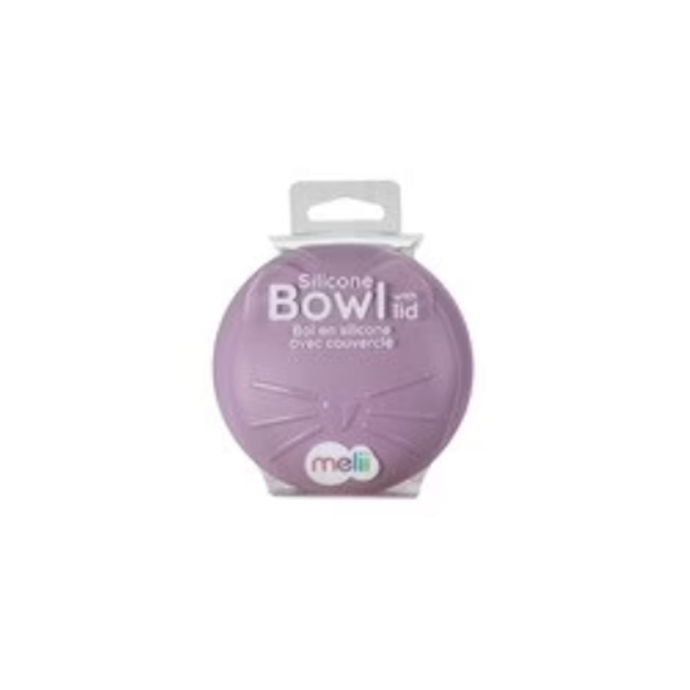 Melii Baby Silicone Bowl with Lid - mangkok silikon anak