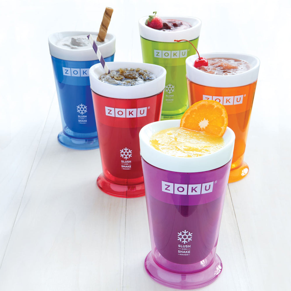 Zoku Slush/Shake Maker - Alat Pembuat Es Krim Instant, Alat Pembuat Es Serut Instant