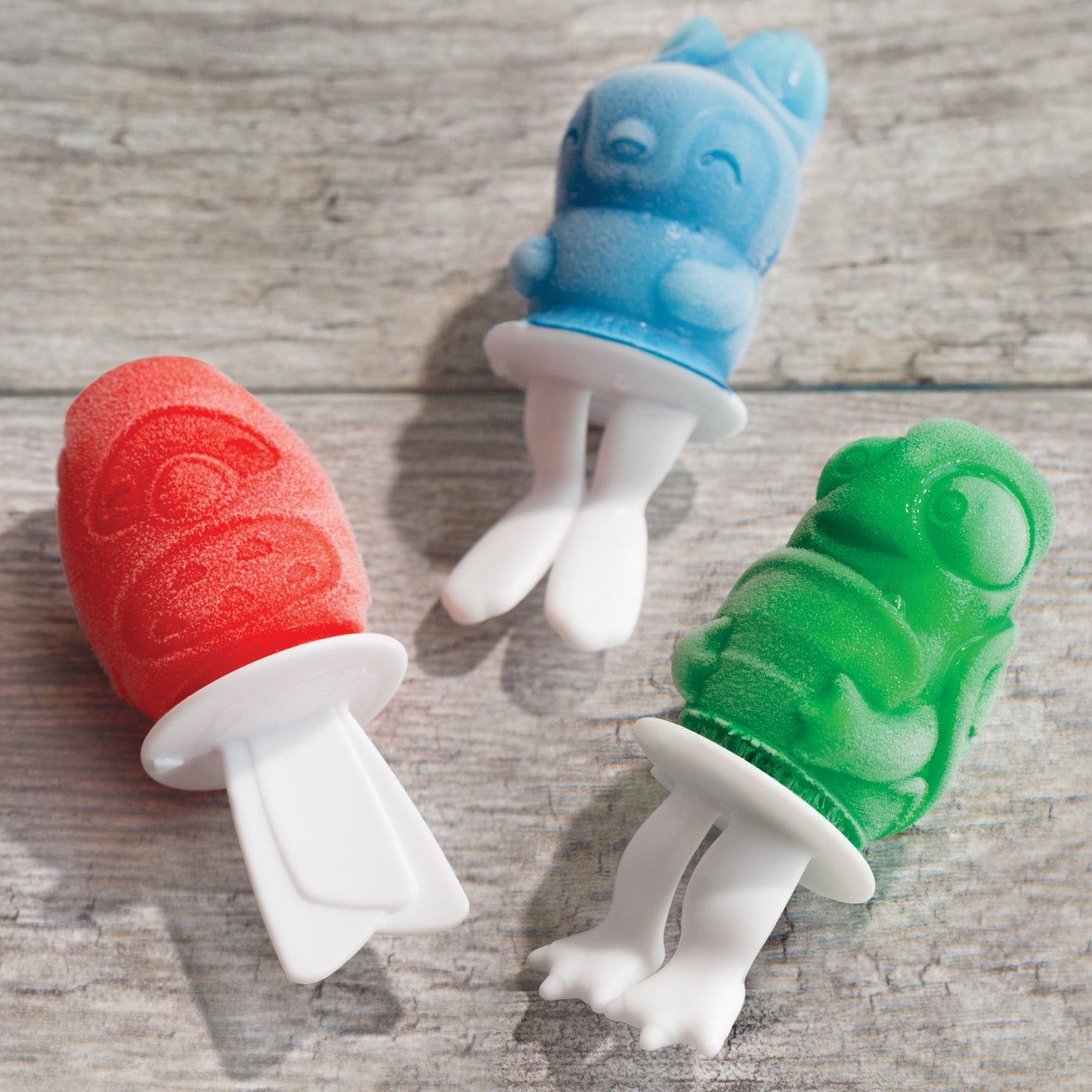 Zoku Ice Pop Mold - Cetakan Es Krim Karakter, Cetakan Es Krim Bentuk Burung, Cetakan Es Krim Silicon