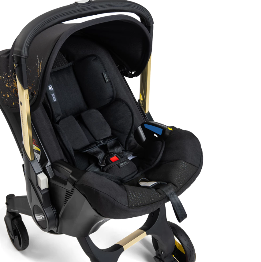 Doona 2in1 Car Seat & Stroller Gold Limited Edition - Kereta Dorong Bayi Praktis, Nyaman & Aman
