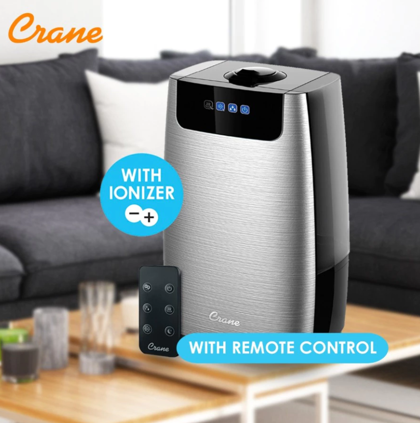 Crane 4in1 Humidifier + Air Purifier with ionizer and remote control - Pelembab dan Pembersih Udara
