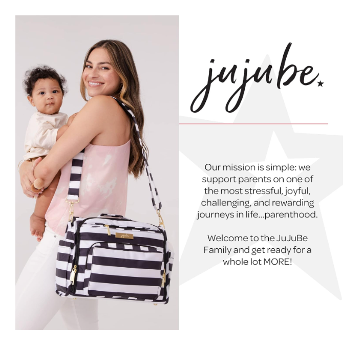 Jujube B.F.F Diaper Bag - Tas Popok Perlengkapan Bayi Multifungsi