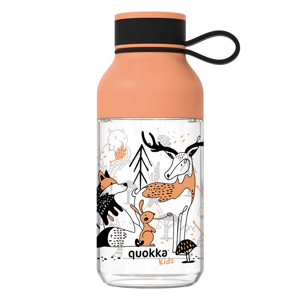 Quokka Ecozen Bottle Ice Strap 430ml - Botol Minum Anak / Tempat Minum Anak Anti Tumpah BPA FREE