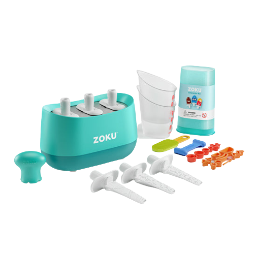 Zoku Quick Pop Maker - Alat Pembuat Es Krim Stick, Alat Pembuat Es Krim Instant